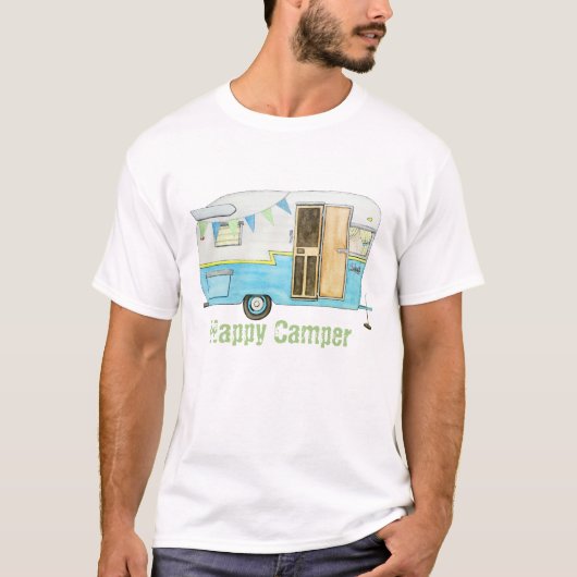 Vintage T-shirt van Camper-Mannen (Voorkant)