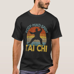 Vintage Tai Chi Chinese Martial Arts Taiji Retro T-shirt