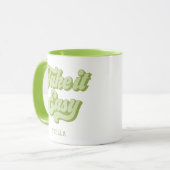 Vintage Take It Facile style rétro Mug (Devant gauche)