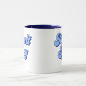 Vintage Take It Facile style rétro Mug (Centre)