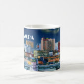 Vintage Tampa Florida Skyline 1940s Coffee Mug (Centre)