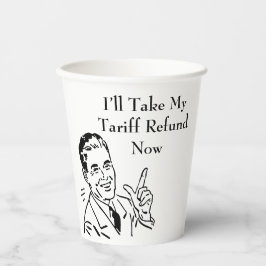 Vintage Tariff Refund Check Papieren Bekers