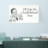 Vintage Tariff Refund Check Spandoek (Beurs)