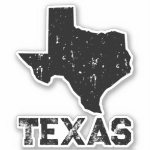 Vintage Taxes état vinyl contour autocollant