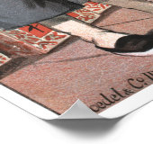 Vintage Tea Adverteren Australië Melbourne Poster (Hoek)