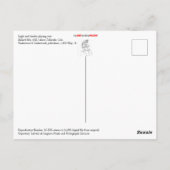 Vintage Telluride Cityscape Briefkaart (Achterkant)