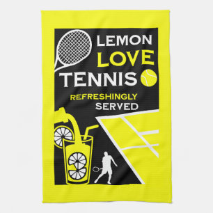 Vintage Tennis Lemonade Theedoek