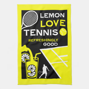 Vintage Tennis Lemonade Theedoek