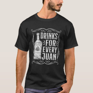 Vintage Tequila Drinkers Liquor Collecties Drinki T-shirt