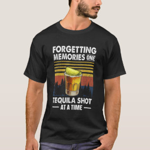 Vintage Tequila Drinkers Liquor Collecties Drinki T-shirt