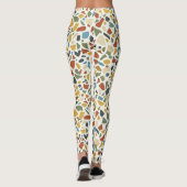 Vintage Terrazzo  Leggings (Achterkant)