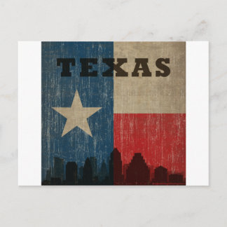 Vintage Texas Briefkaart