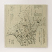 Vintage Texas Highway Map (1917) Legpuzzel (Horizontaal)