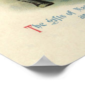 Vintage Thanksgiving Kaart Poster (Hoek)