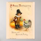 Vintage Thanksgiving Poster (Voorkant)