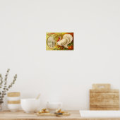 Vintage Thanksgiving Poster (Keuken)