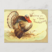 vintage Thanksgiving Vakantiecentrum Briefkaart (Voorkant)