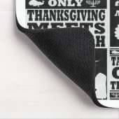 Vintage Thanksgivukkah Muismat (Hoek)