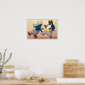 vintage "The Beren Cakewalk" Poster (Keuken)