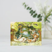 Vintage The Fairies Lake Briefkaart (Staand voorkant)