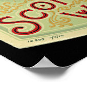 Vintage "The Goblin" Scotch Whiskey Label Poster (Hoek)