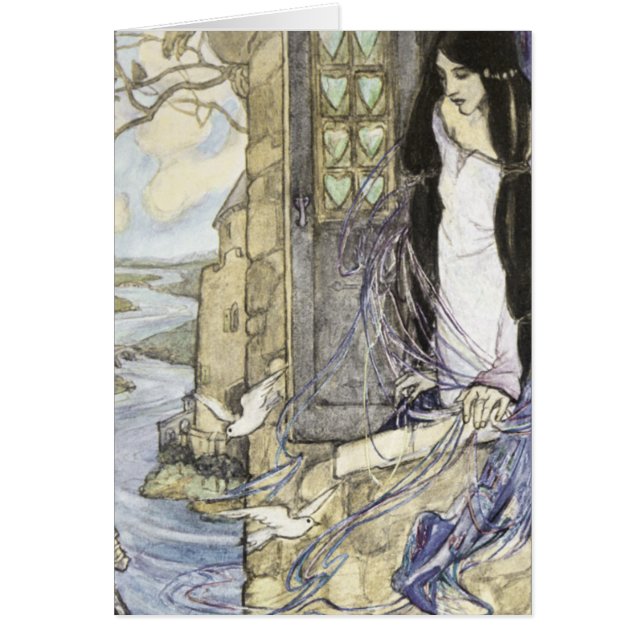 Vintage - The Lady of Shalott, (Voorkant)