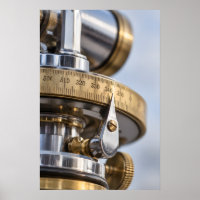 Vintage Theodolitenschaal Macro Fotografie