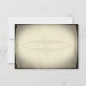 Vintage Ticket Style Wedding RSVP (Dos)