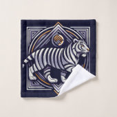 Vintage Tiger Bleu Marine (Gant de toilette)