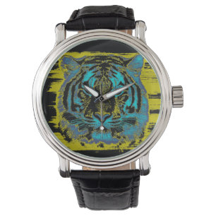 Vintage Tiger Horloge