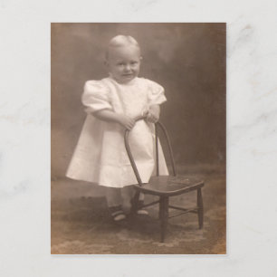 Vintage Toddler Briefkaart