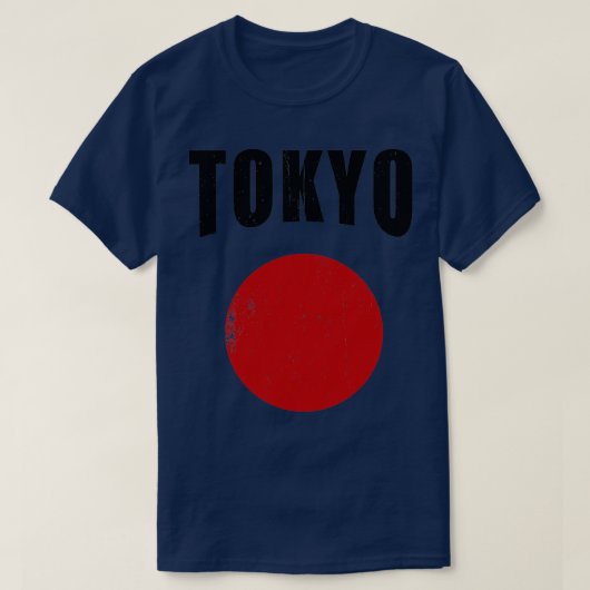Vintage Tokio T-shirt (Design voorkant)
