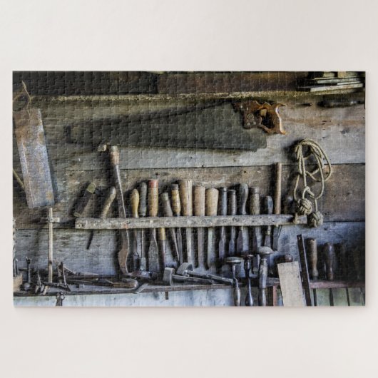 Vintage Tools Jigsaw Puzzle (Horizontal)