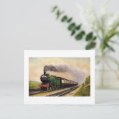 Vintage-Train-West Riding Pullman Briefkaart (Staand voorkant)
