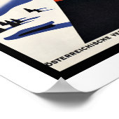 Vintage Travel Austria Ski Poster (Hoek)