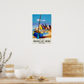 Vintage Travel - Bretagne Frankrijk Poster (Keuken)