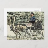 Vintage Travel Briefkaart (Voorkant / Achterkant)