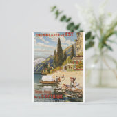 Vintage Travel Briefkaarten (Staand voorkant)