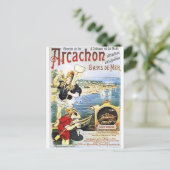 Vintage Travel Briefkaarten (Staand voorkant)