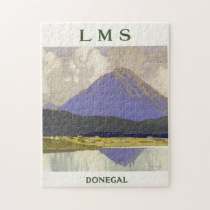 Vintage Travel Donegal Ierland Legpuzzel