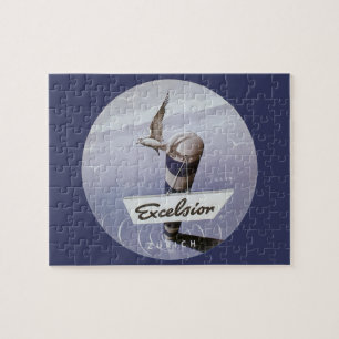 Vintage Travel Excelsior Hotel Zurich Zwitserland Legpuzzel