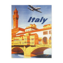 Vintage Travel Florence Firenze Italië