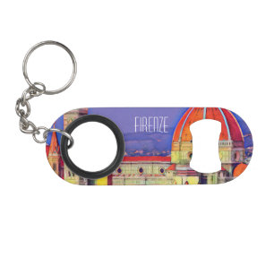 Vintage Travel Florence Firenze Italië Kerk Duomo Mini Flessenopener