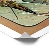 Vintage Travel Grindelwald, Zwitserland Poster (Hoek)