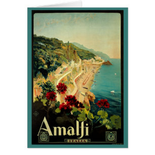 Vintage Travel, Italiaanse kuststrand Amalfi
