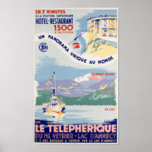 Vintage Travel - Lake Annecy - Frankrijk