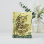 Vintage Travel Luxor Egypte Briefkaart (Staand voorkant)