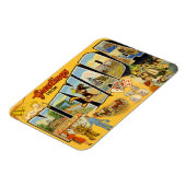 Vintage Travel Nevada Magneet (Linkerzijde)