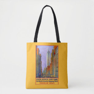 Vintage Travel New York USA zakken Draagtas