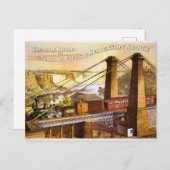 Vintage Travel Niagara Herfst Briefkaart (Voorkant / Achterkant)